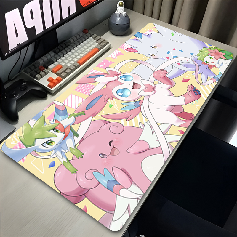 Large Pink Cute Mousepad XXL G - Gaming Keyboard Theme ulasan dan harga