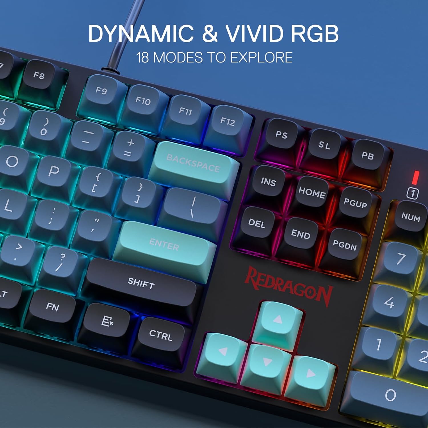 Redragon K582 SE Wired RGB 104 - Gaming Keyboard Mobile ulasan dan harga