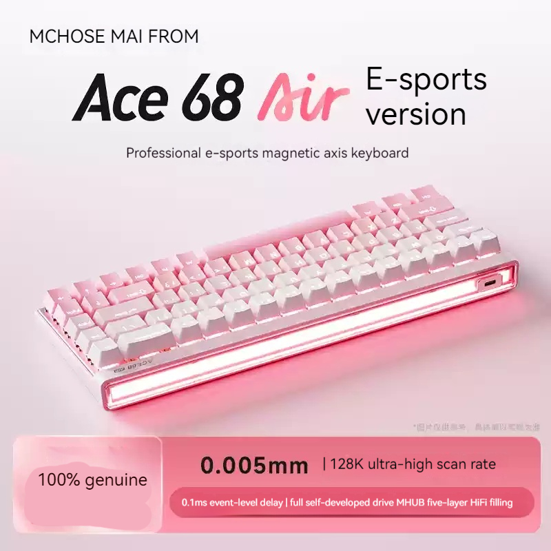 Mchose Ace68 Air Magnetic Axis - Gaming Keyboard Mechanical ulasan dan harga
