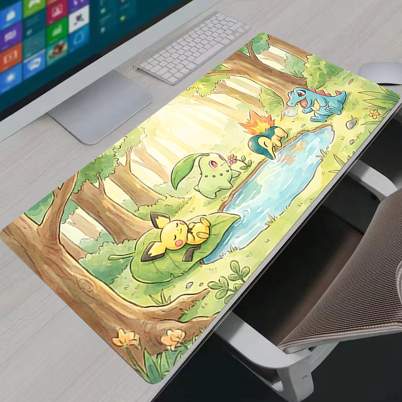 Mouse Pad Anime PC Gamer Cabin - Gaming Keyboard Theme ulasan dan harga